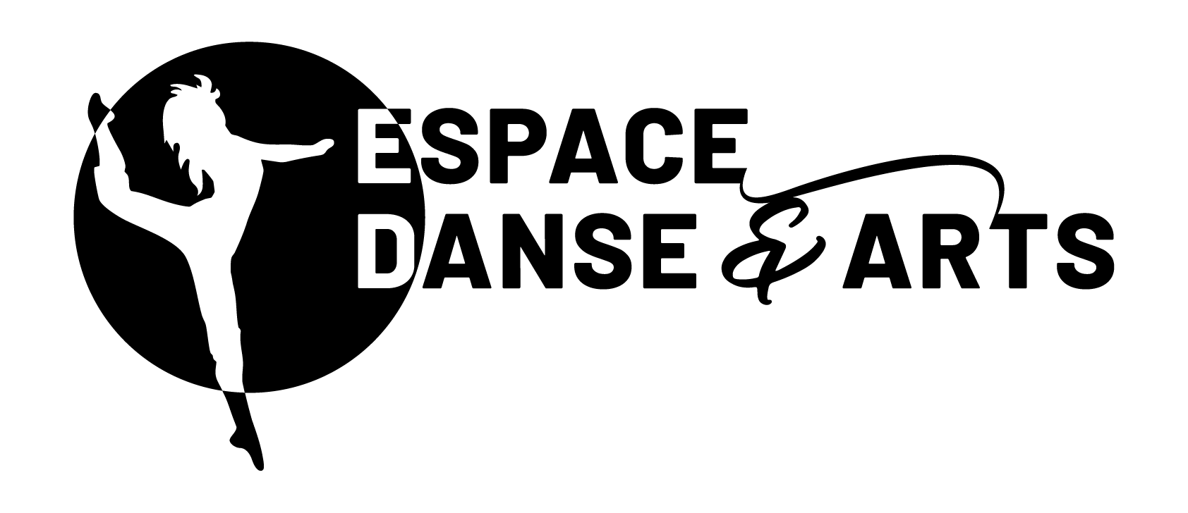 Logo – ESPACE DANSE & ARTS – Noir